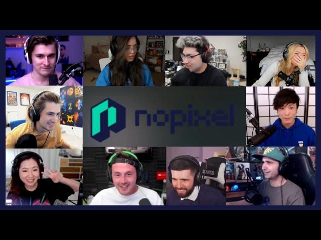 STREAMERS FIRST INTERACTIONS ON NOPIXEL 3.0 GTA RP (xQc, Sykkuno , Ludwig , Valkyrae , Fuslie , ...)