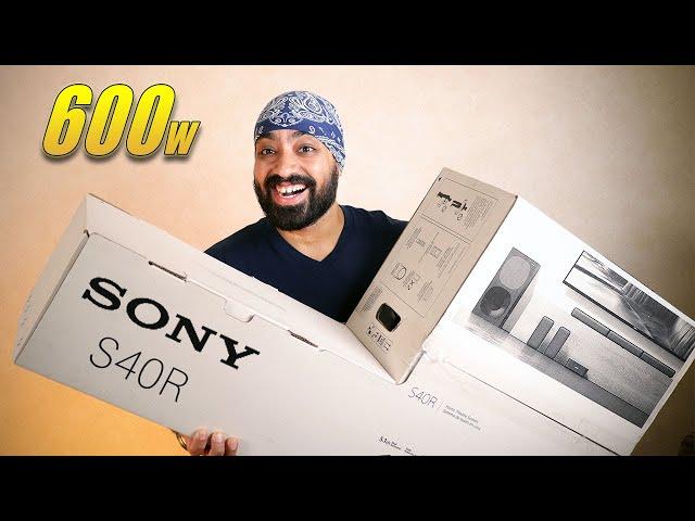 Sony S40R Soundbar 600W Output | Real 5.1 Surround | Wireless Rear Speakers - Theatre for your Home