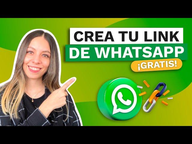 Como crear un LINK DE WHATSAPP GRATIS 2023