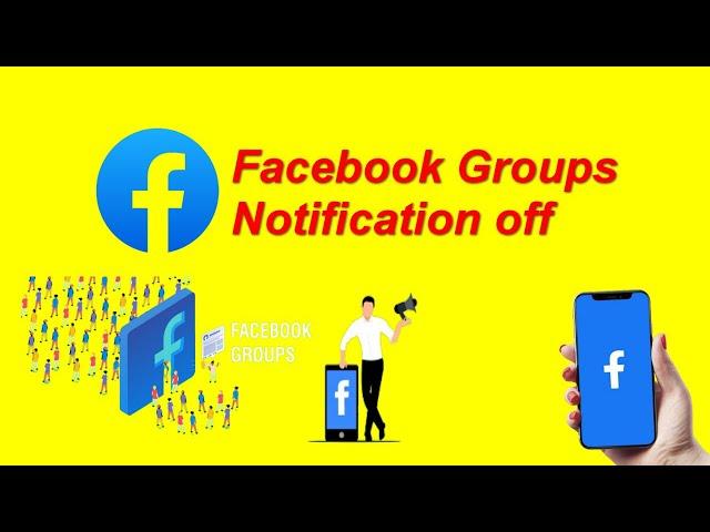 Facebook group notifications off