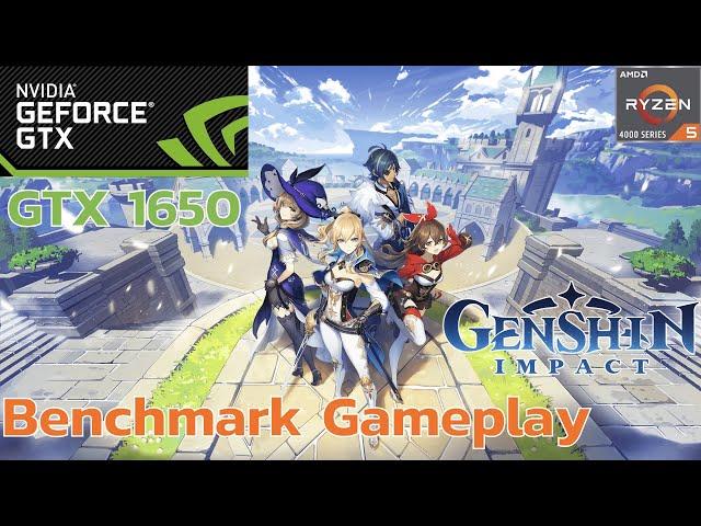 | Genshin Impact (PC Version) | HP Pavilion Gaming 15 | GTX1650 | 1080p | Benchmark Gameplay