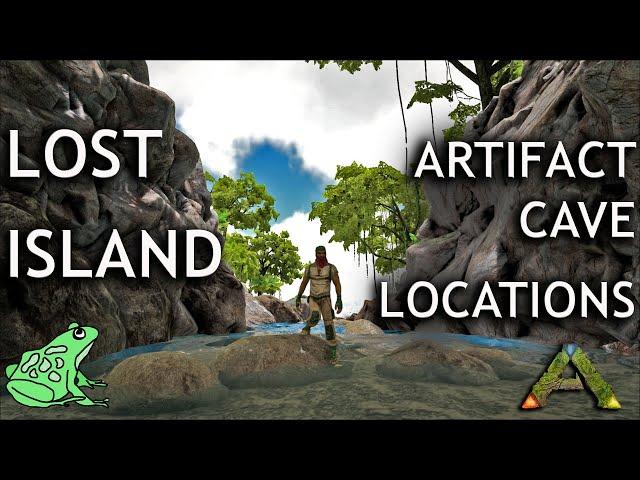 All Ark Lost Island Artifact Cave Entrance Locations