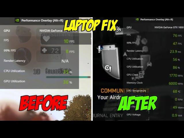 The only Fix for Dying Light Low FPS on Laptop. | Fix low FPS on Laptops | Low GPU usage FIX|