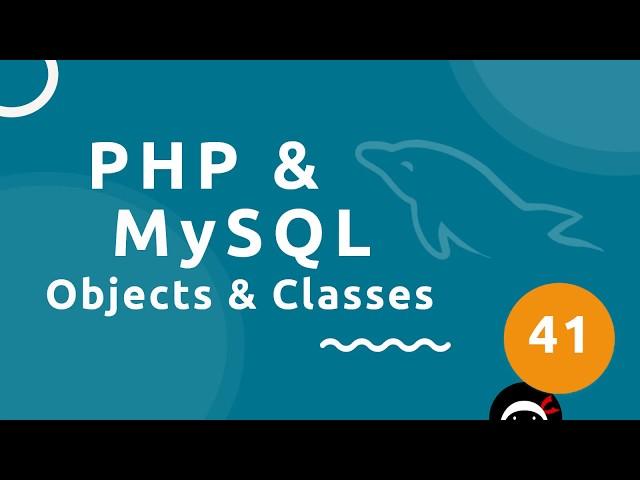 PHP Tutorial (& MySQL) #41 - Classes & Objects (part 1)