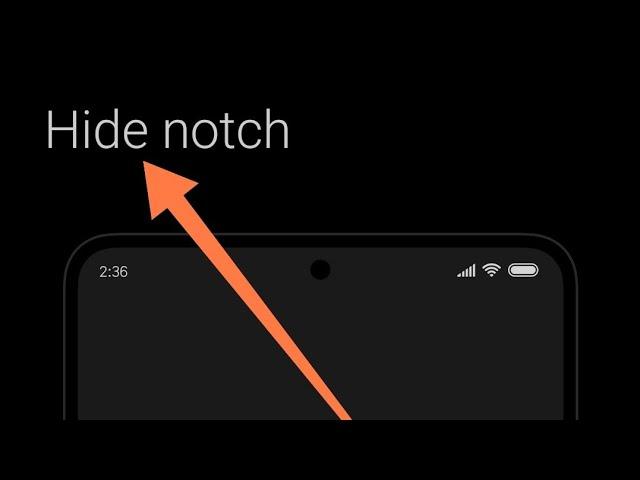 Poco x3 hide notch settings , how to set hide notch Poco X3