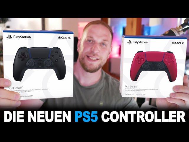 BESSER ALS ERWARTET | Die neuen Ps5 Controller Cosmic Red & Midnight Black sind da!