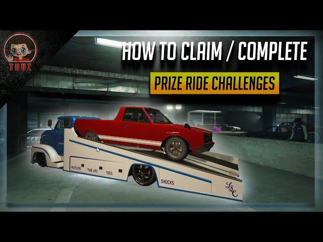 GTA 5 Online - How to Complete & Claim Prize Ride Challenge