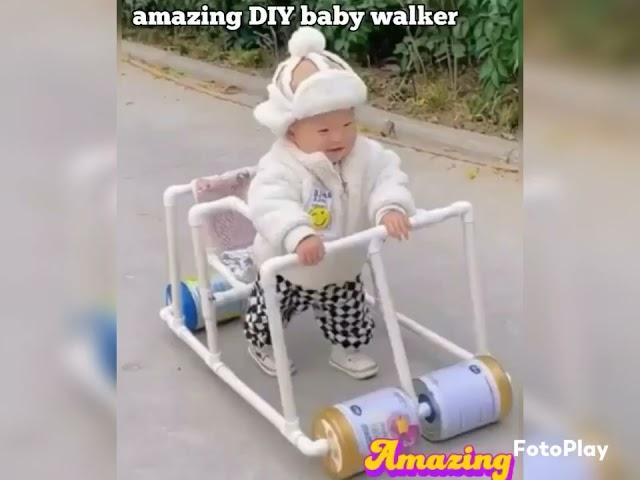 Let's make an amazing DIY baby walker