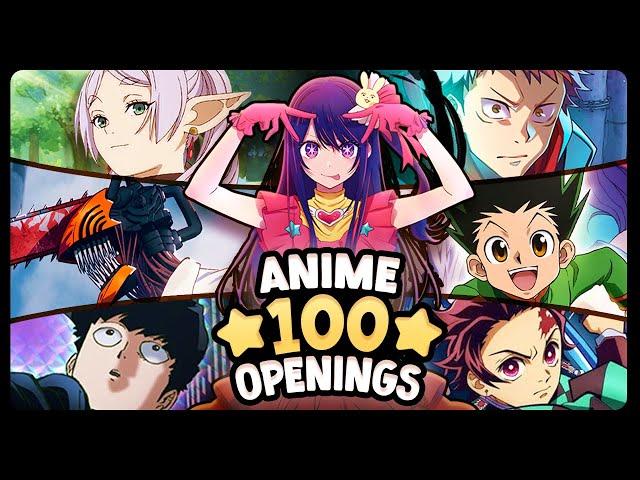 GUESS THE ANIME OPENING  [VERY EASY - VERY HARD] 100 OPENINGS 