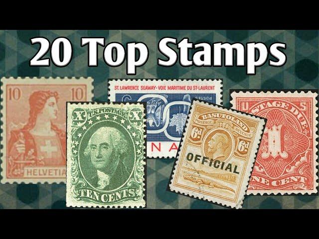 Most Expensive Stamps In The World - Part 14 | Top Rare Valuable Postage Stamps