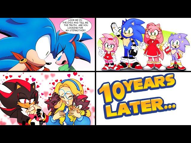 ANOTHER HOUR of Sonic 10 Years Later - Sonic Comic Dub MEGA COMP