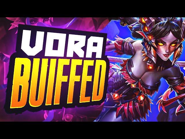 VORA BUFF + CRYSTAL AWARDS  | Paladins Gameplay