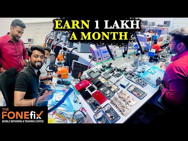 Learn Mobile RepairingService & Earn 1 Lakh a Month- The Fone fix Training Institute | DAN JR VLOGS