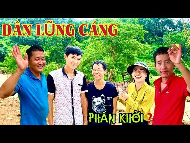 HOT️A.Sự, Pây Hầu, Minh ViVu Lũng Cáng Phấn Khởi Cười Toe Toét Khi Sắp Có Cầu Mới Ô Tô Phi Qua Ngon