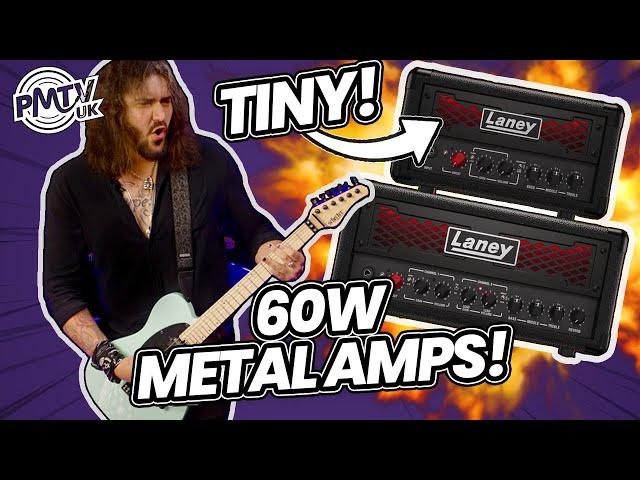 Unbelievable Rock Tone In The Palm Of Your Hand! - Laney Ironheart FOUNDRY Mini Amp Heads!