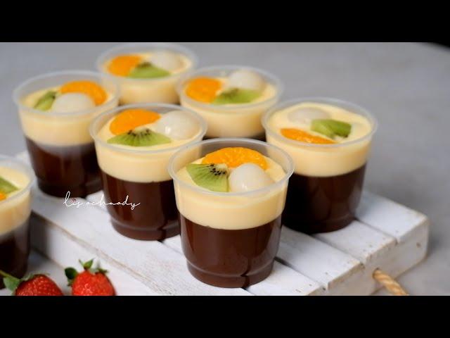 IDE JUALAN LARIS | PUDING CUP KEKINIAN | MODAL DIKIT UNTUNG BANYAK | PUDING COKLAT