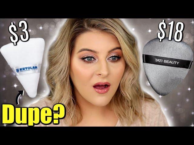 $3 DUPE for TATI BLENDIFUL? // COMPARISON with the KRYOLAN POWDER PUFF