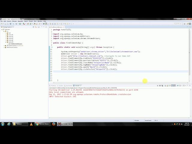 FindElement By | LinkText | PartialLinkTest | Class | Tag - Selenium WebDriver [New Video Available]