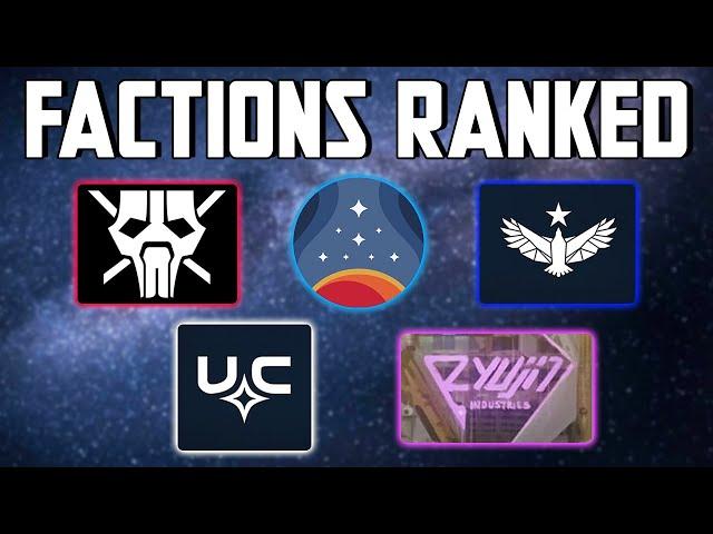 Starfield Factions Ranked (No Spoilers) | Factions Review and Tier List