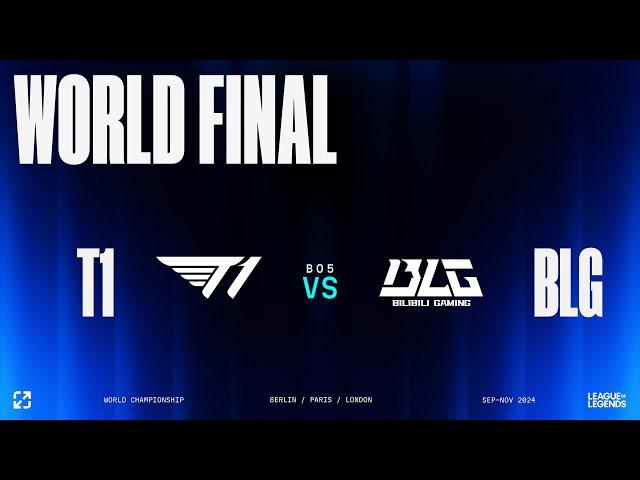 WORLDS 2024 | GRAND FINAL | T1 vs BLG