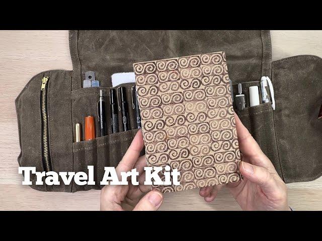 The BEST Travel Art Case? Filling My New SENDAK Artist Roll