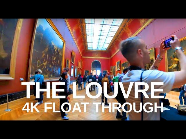 [4K] Virtual Museum Highlights of The Louvre, Paris (2020) Mona Lisa to Louvre Pyramid.