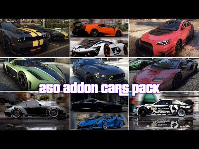 How to install 250 Cars Pack In GTA 5 In Just 4 Minutes! Get Monster's All Cars Packs Now For FREE!