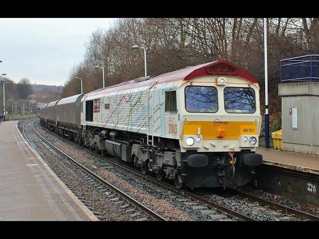 UK Rail Freight in 2014 - Video Compilation.