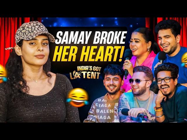 SHE WANTS TO TAKE SAMAY WITH HER | India's Got Latent