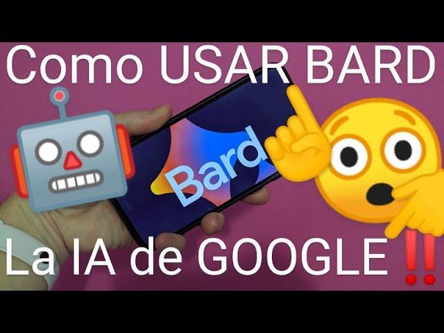  Como USAR GOOGLE BARD AI (la IA de GOOGLE) TUTORIAL en ESPAÑOL