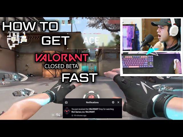 How To Get A Valorant Closed Beta Key Fast & Easy | Twitch Drops