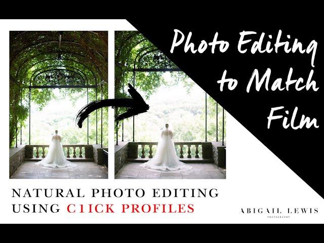 Natural Photo Editing | Matching Digital to Film Using C1ick Color Profiles in Lightroom