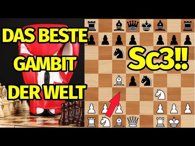 Vergesst das Jerome Gambit! Das wirklich beste und aggressivste Gambit der Welt || Nakhmanson Gambit