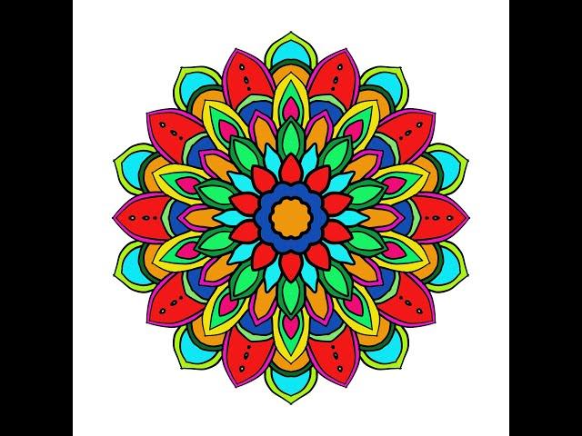 CREATING A MANDALA DESIGN WITH BRUSHES IN PHOTOSHOP