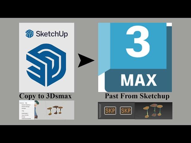 Sketchup to 3DsMax