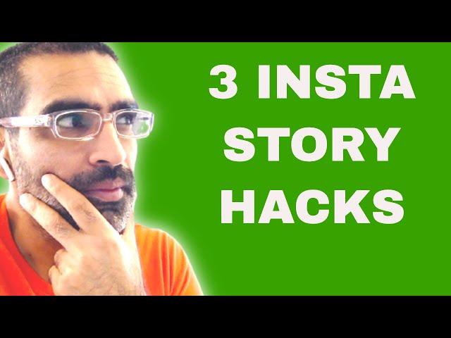 3 AMAZING Instagram Story Hacks 2021