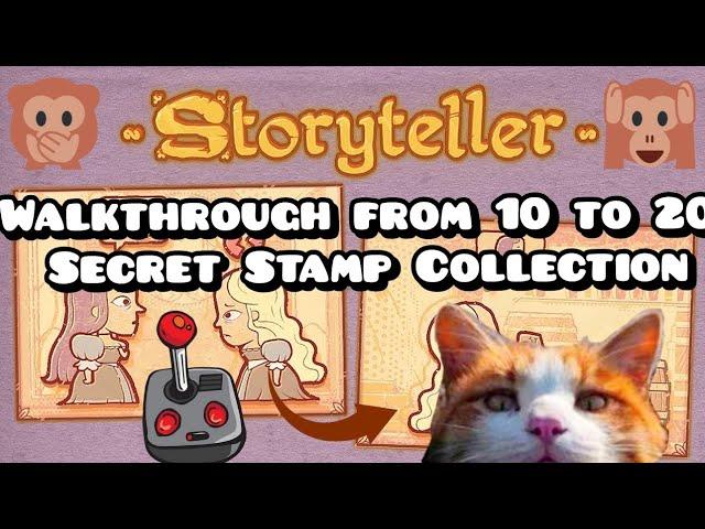 Storyteller Walkthrough from 10 to 20 secret Stamp Collection by Onlyer (Netflix Android iOS)