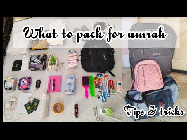 Umrah packing vlog part 1| what to pack for umrah |Tips & tricks for umrah packing|important things