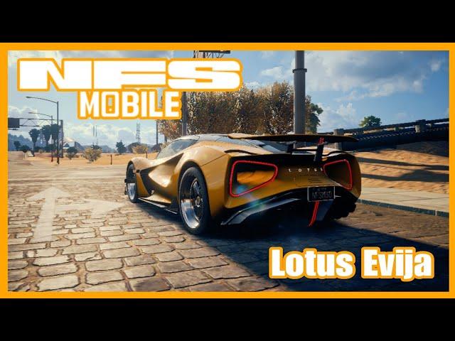 NEED FOR SPEED: ASSEMBLE - LOTUS EVIJA GAMEPLAY || NFS MOBILE DESERT AREA EXPLORATION 