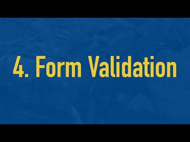 Reactive Angular with RXJS - Form Validation