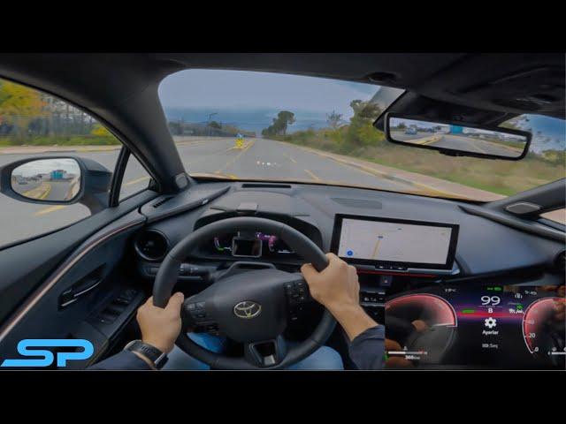 2024 TOYOTA C-HR HYBRID - POV Test Drive I 4K