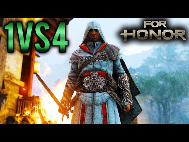 EPIC Ezio 1vs4 Matches are here! [For Honor]