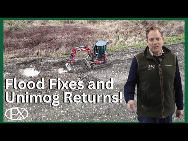 Flood Fixes, Unimog Returns & Whisky Tours: Open Day Prep at P.X Farms!