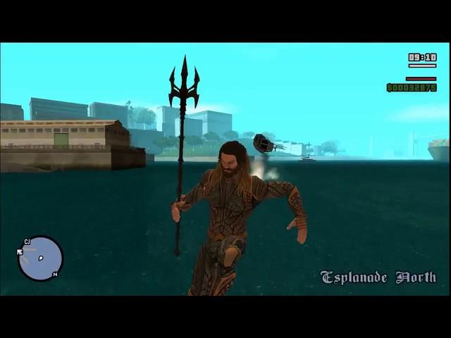 GTA San Andreas : Aquaman CLEO Mod by In45do (+Download Link)