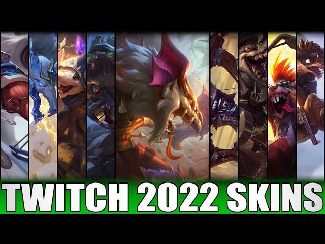 ALL TWITCH SKINS 2022 | Including Dragonslayer Twitch