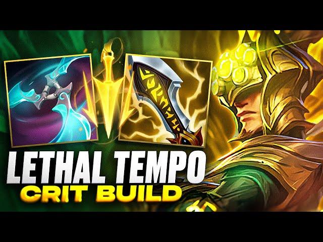 Lethal Tempo and CRITICAL with Master Yi - is it the build?