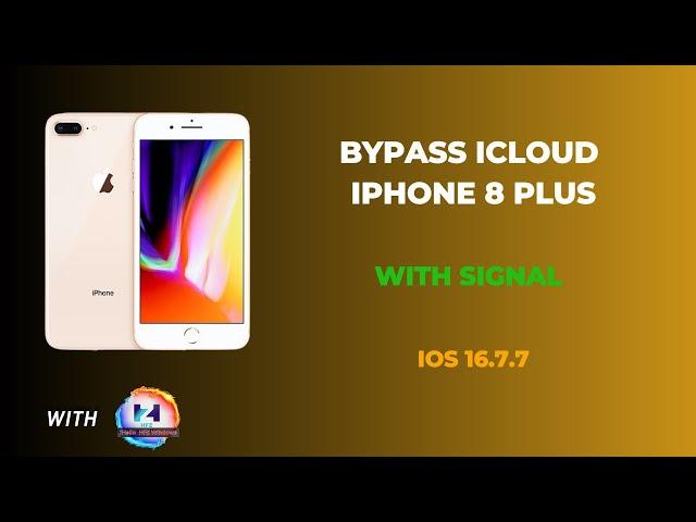 BYPASS ICLOUD IPHONE 8 PLUS WITH SIGNAL VIA IHELLO HFZ