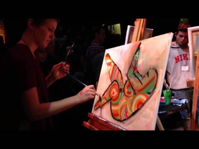 Art Battle 2014 Vancouver with Brianna Klassen