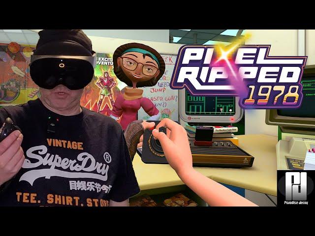 EXCLUSIVE 1st Look at PIXEL RIPPED 1978 on Quest 2 / Quest Pro