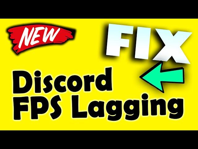 Discord Lagging While in Game [ Best Method ] Discord Lag Fix on Windows 10